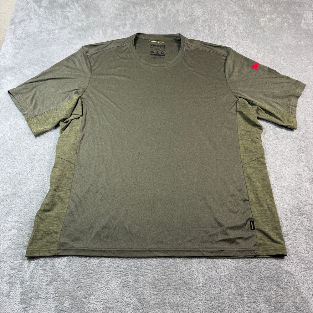 Florence Marine X Performance T-Shirt Mens XXL Green Short Sleeve DWR UPF 50+